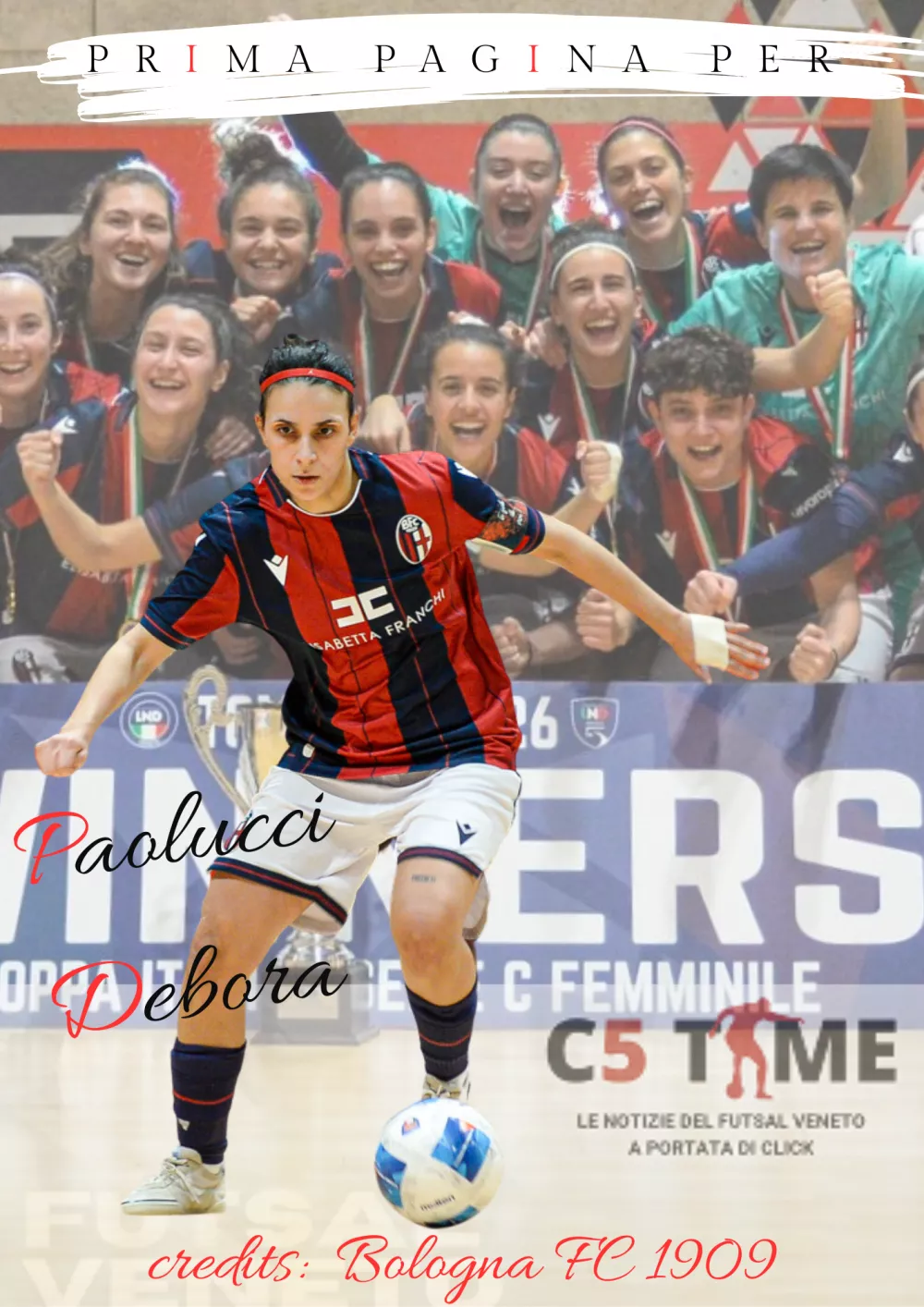 Prima Pagina per: DEBORA PAOLUCCI