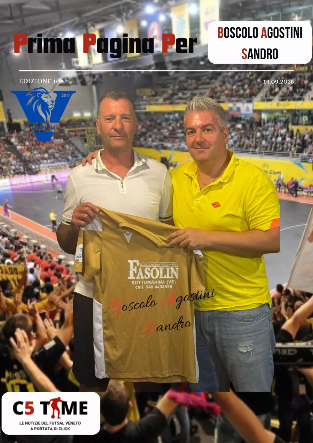 Prima pagina per: SANDRO BOSCOLO AGOSTINI