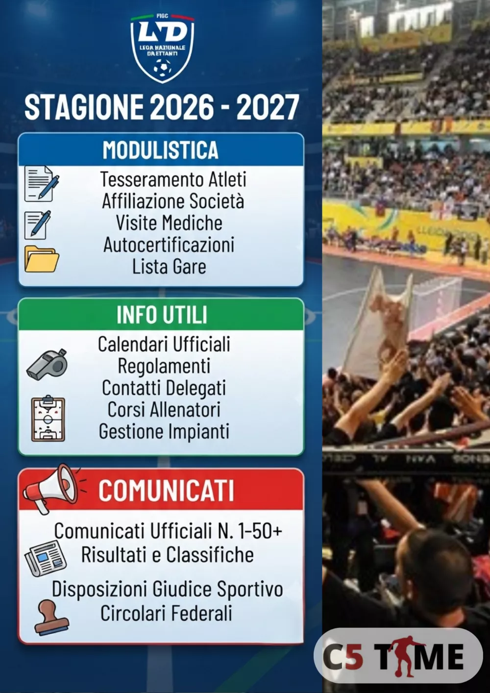 INFO FUTSAL 2026 - 2027