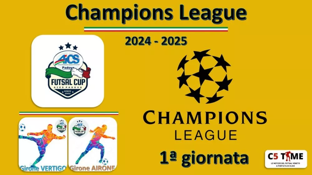 AICS Champions League 1ª giornata