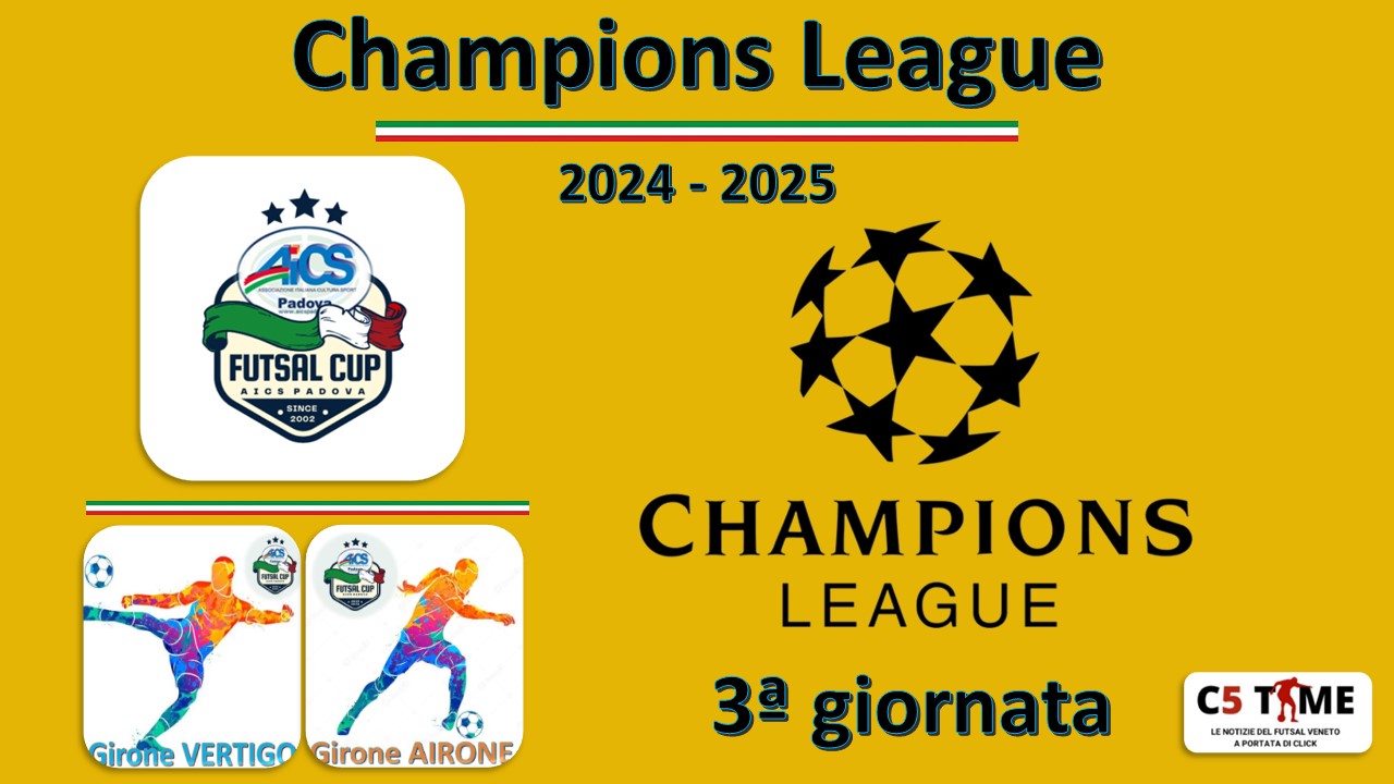 AICS Champions League  3ª giornata