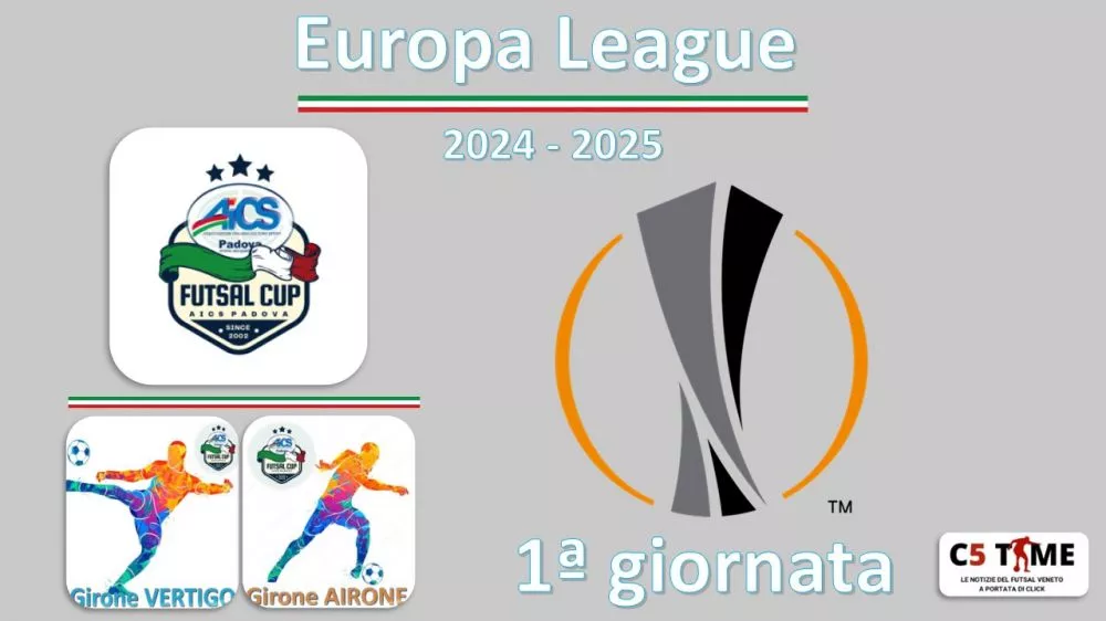 AICS Europa League  1ª giornata