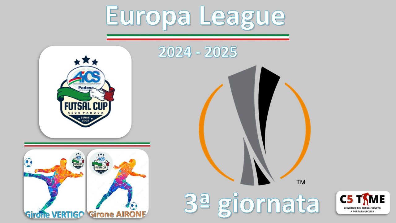 AICS Europa League 3ª giornata