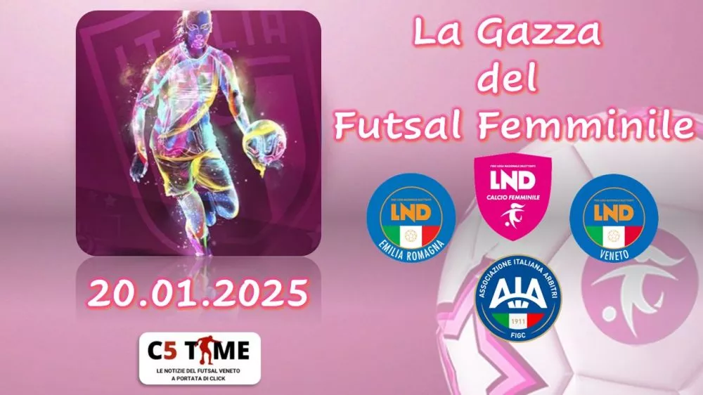 La Gazza del Futsal Femminile 20.01.25