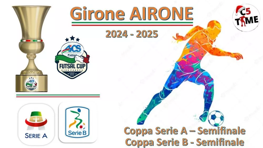 Girone AIRONE  Coppa Serie A – Semifinale  Coppa Serie B - Semifinale