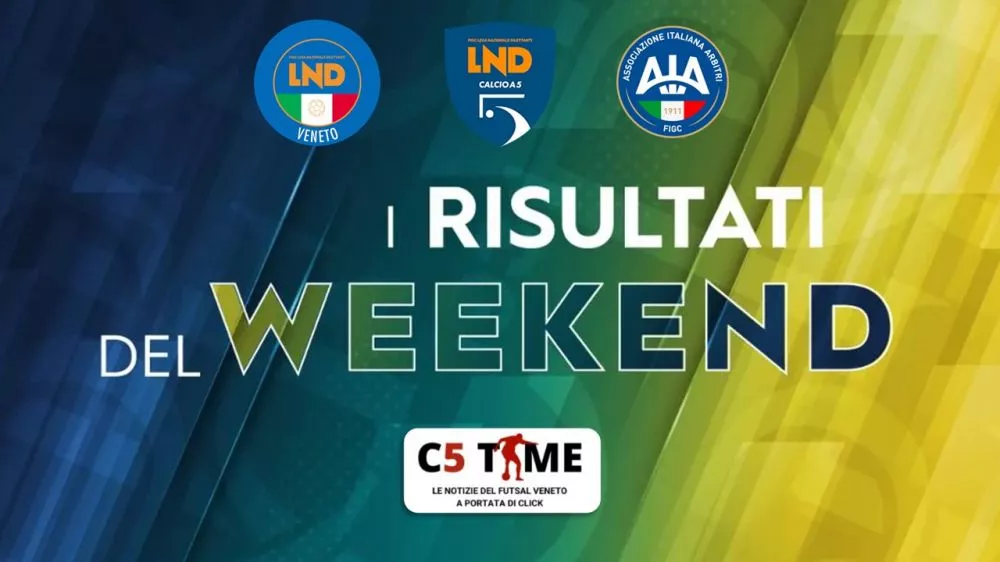 I RISULTATI  del WEEKEND 12.01.25