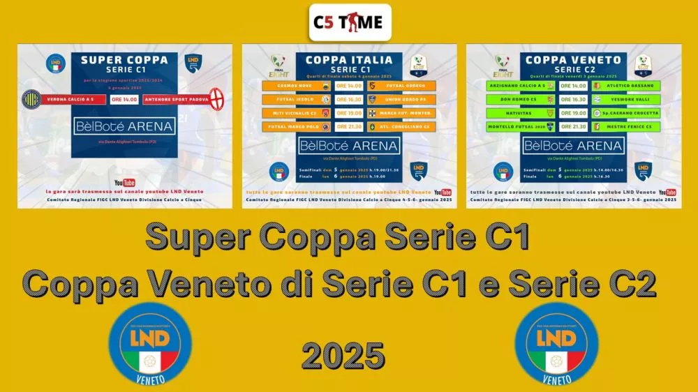 Super Coppa Serie C1 Coppa Veneto di Serie C1 e Serie C2 2025