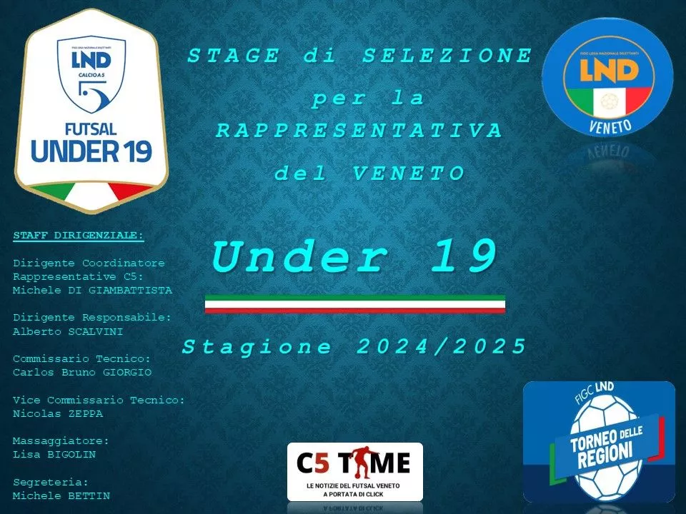 Under 19 Stage di Selezione 26.11.24